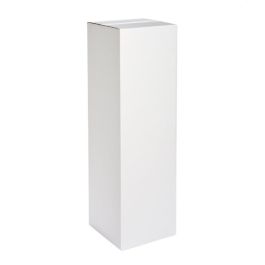 White 7 Ply Corrugated Box - 4 x 4 x 50 Inch
