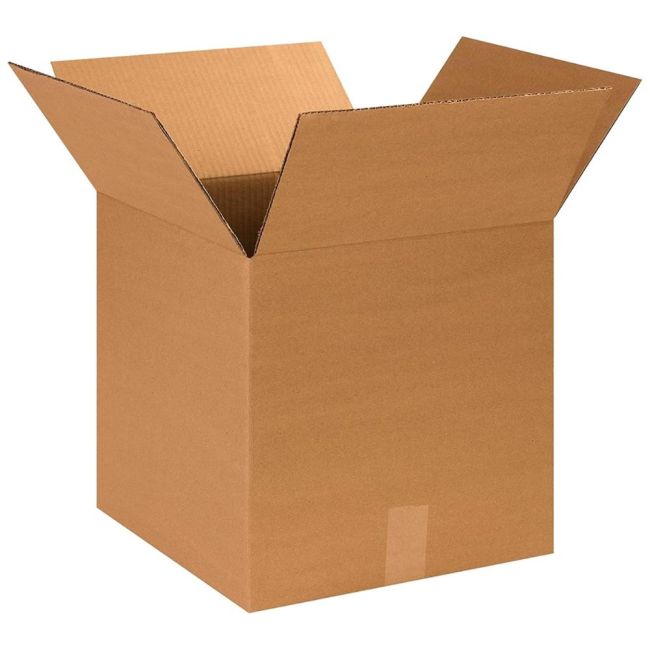 3 Ply Corrugated Cardboard Box 4 x 4 x 6 Inch